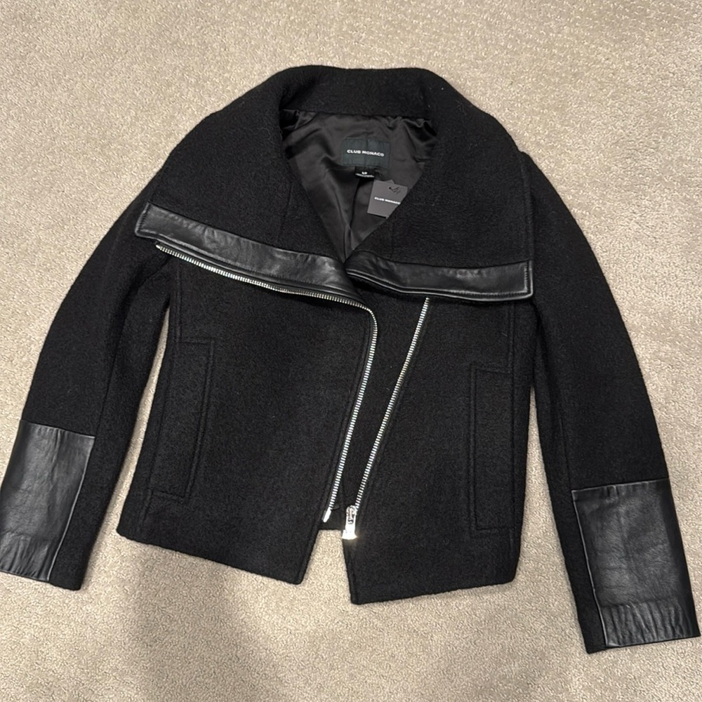 NWT Club Monaco Moto Jacket